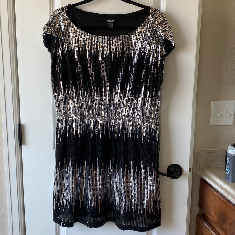 LBD with sequins!